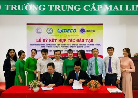 HOSITCO ký hợp tác đào tạo an toàn, vệ sinh lao động Trường Trung cấp Mai Linh (MLC), HSI, SIDECO